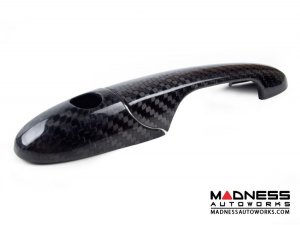 FIAT 500 Exterior Door Handle Kit - Carbon Fiber 